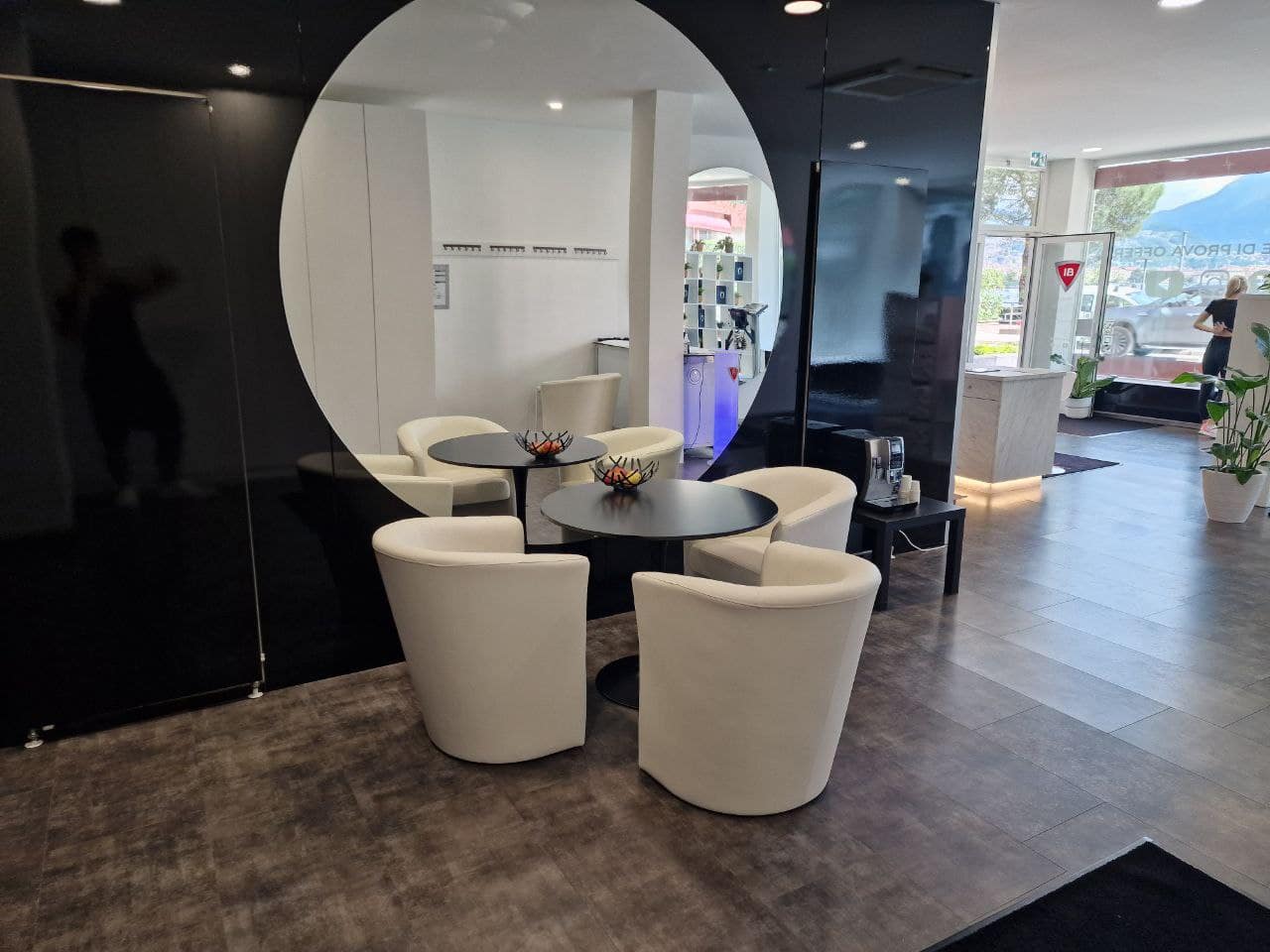 EMS-Studio in Lugano - Entspannungsbereich