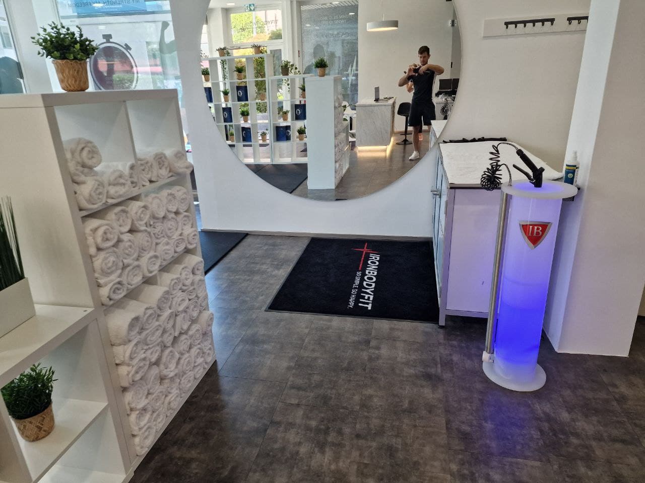 EMS Studio in Lugano - Ausstattung