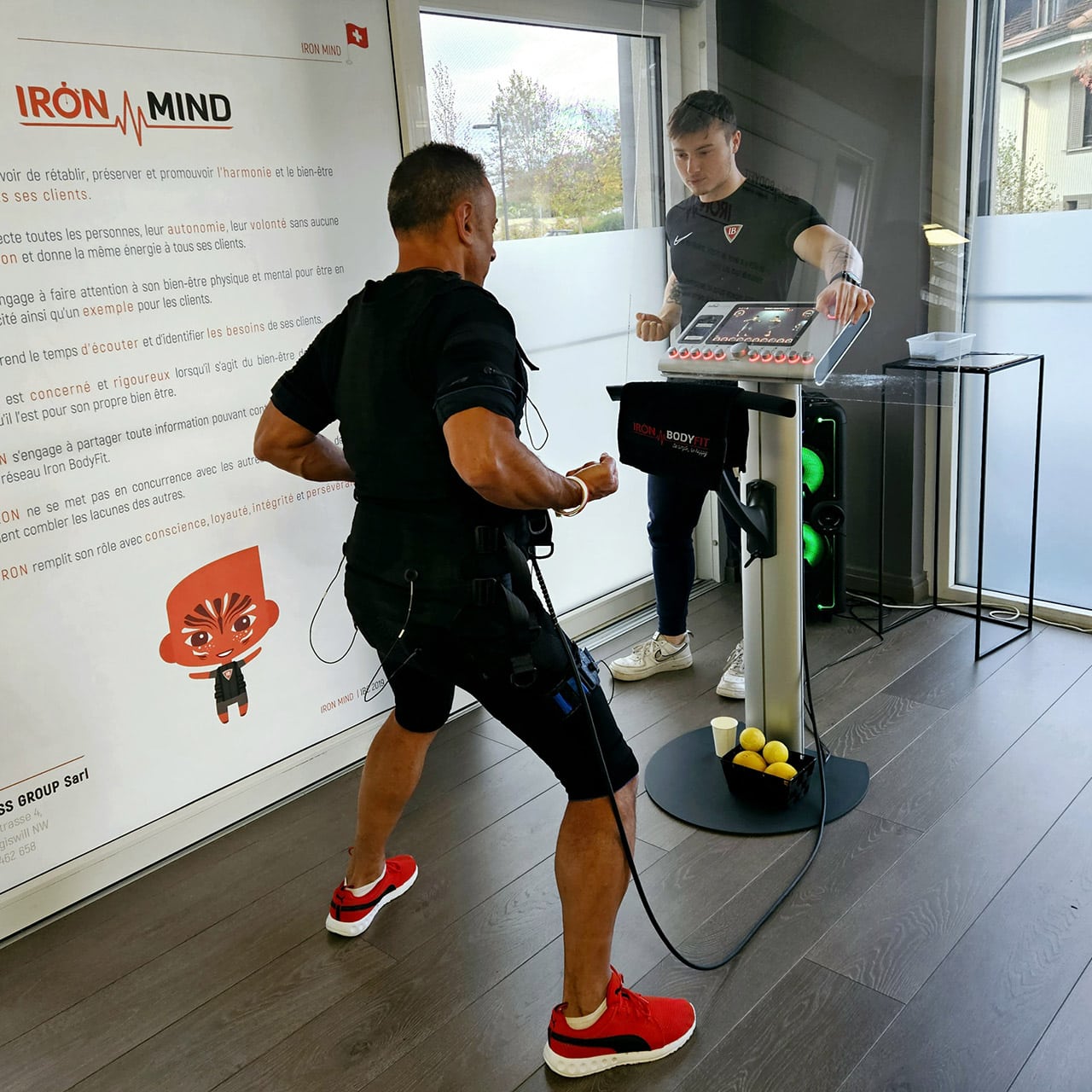 Mies – EMS-Coaching-Sitzung